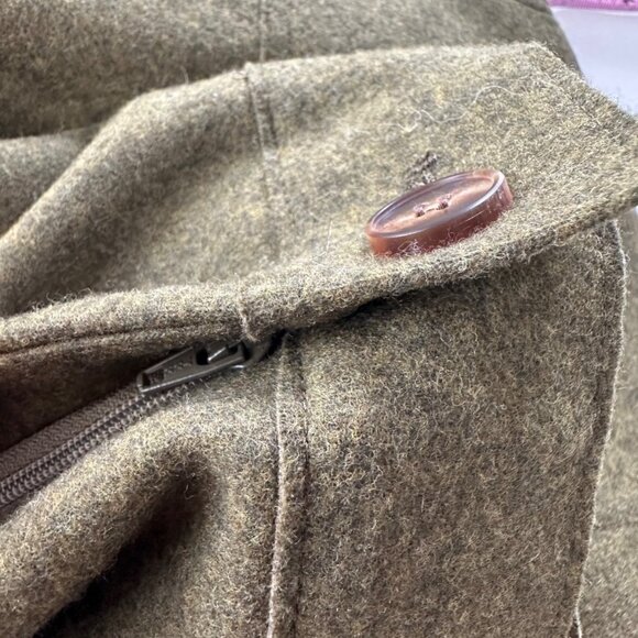 Lafayette 148 Women's LG Wool-Cashmere Double Face Jersey Downing Barrel Leg - Picture 5 of 11